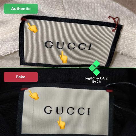 gucci track jacket real vs fake|Gucci tag brands.